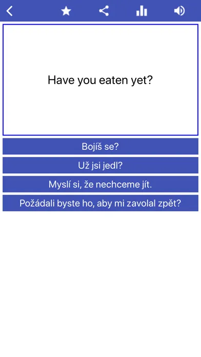 Ảnh chụp màn hình của Learn Czech - Hosy