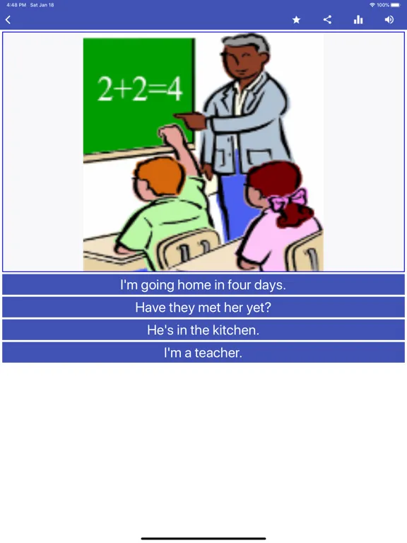 Скриншоты English Language Learning iPad 