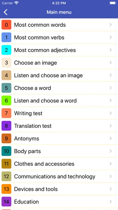 Скриншоты English Language Learning
