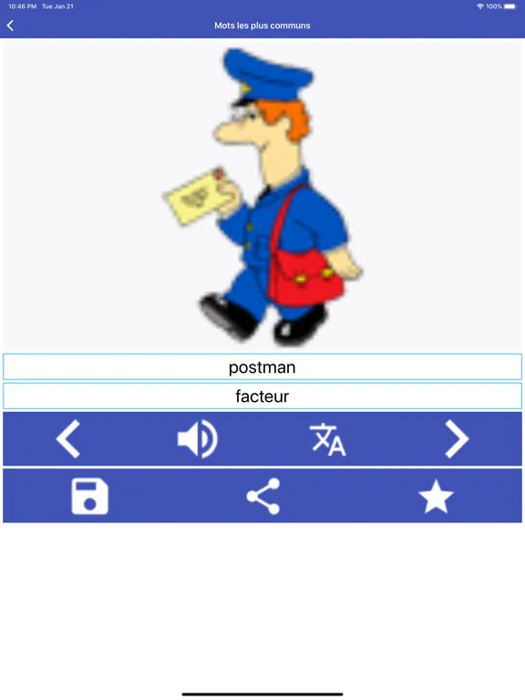 French Language Learning iPad  スクリーンショット