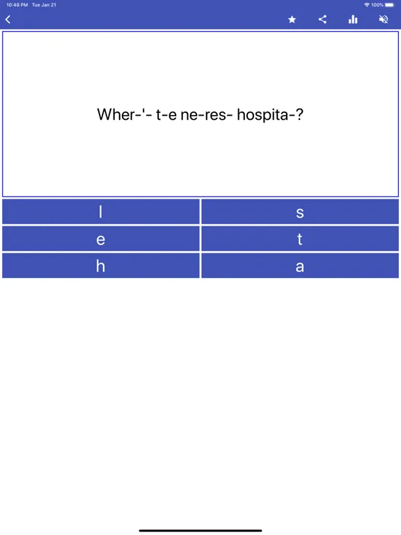 French Language Learning iPad  スクリーンショット