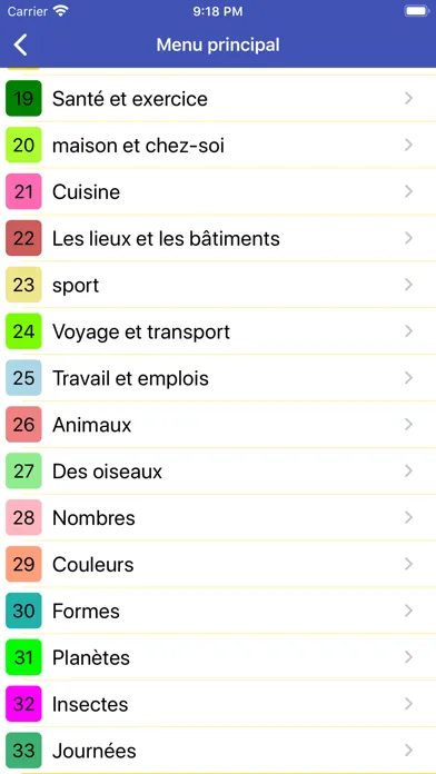 French Language Learning スクリーンショット