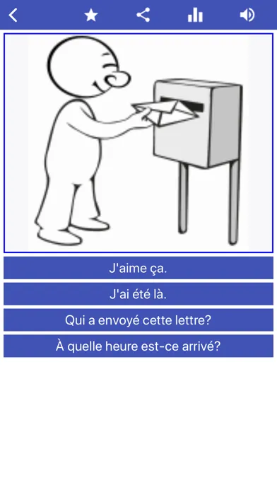 French Phrases Learning Screenshots