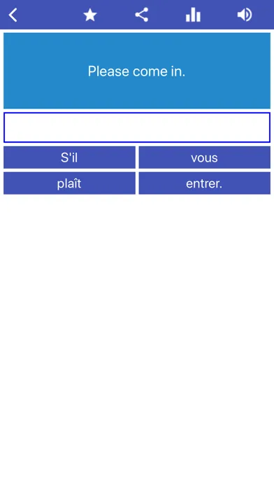 French Phrases Learning Screenshots