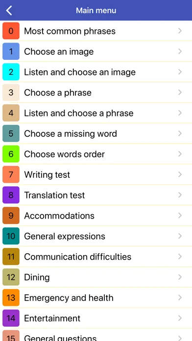 Tangkapan skrin Greek Learning