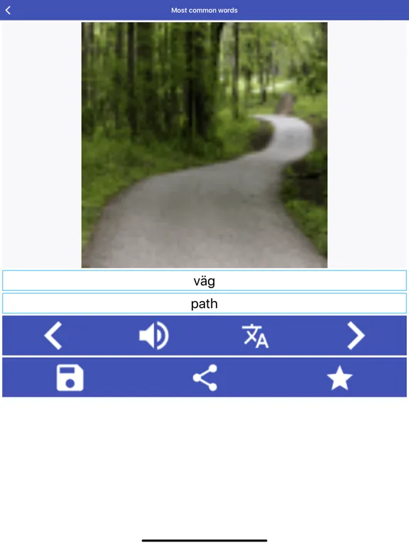 Swedish Learning iPad 應用截圖