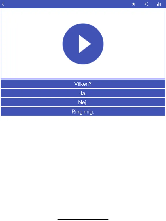 Swedish Learning iPad 應用截圖