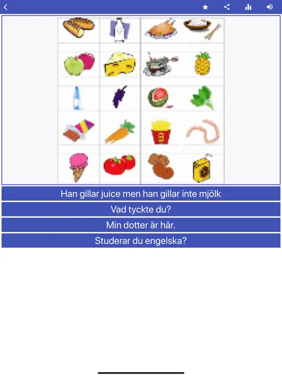 Swedish Learning iPad 應用截圖