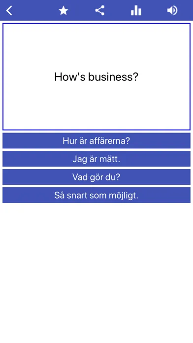 Swedish Learning應用截圖