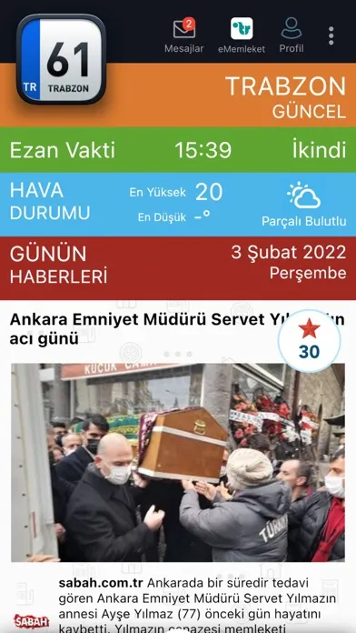 Zrzuty ekranu Trabzon