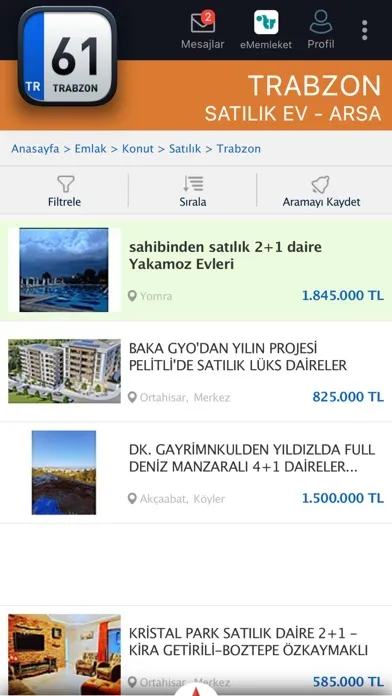 Zrzuty ekranu Trabzon