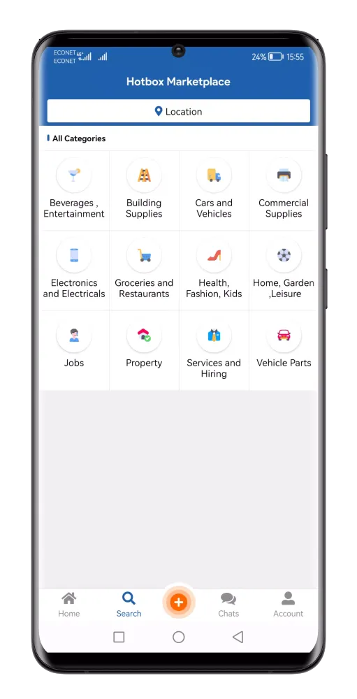 Screenshot di Hotbox Marketplace