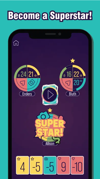 Zrzuty ekranu Superstar! The Card Game