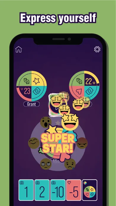 Zrzuty ekranu Superstar! The Card Game