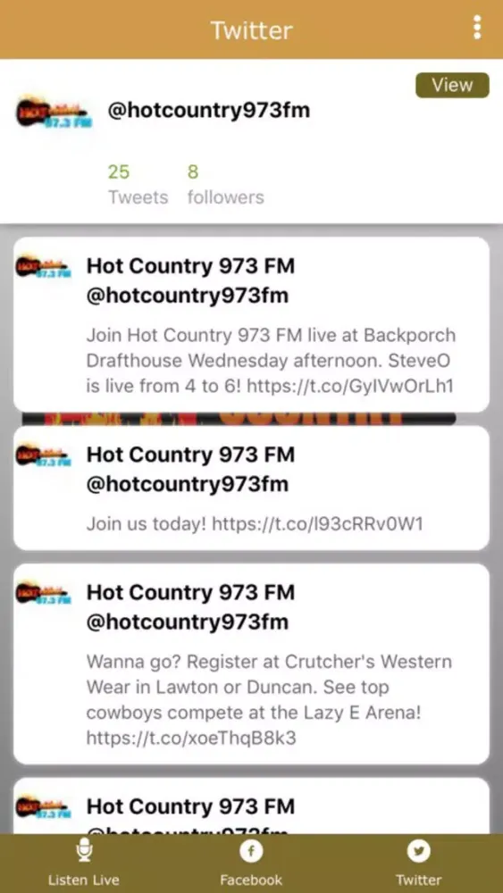 Hot Country 97.3 FM KMGZ Ekran Görüntüleri