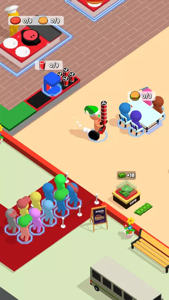 Hotdog Pls! Restaurant Tycoon Screenshots