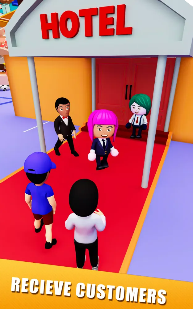 Capturas de tela do Hotel Fever: Money Rush