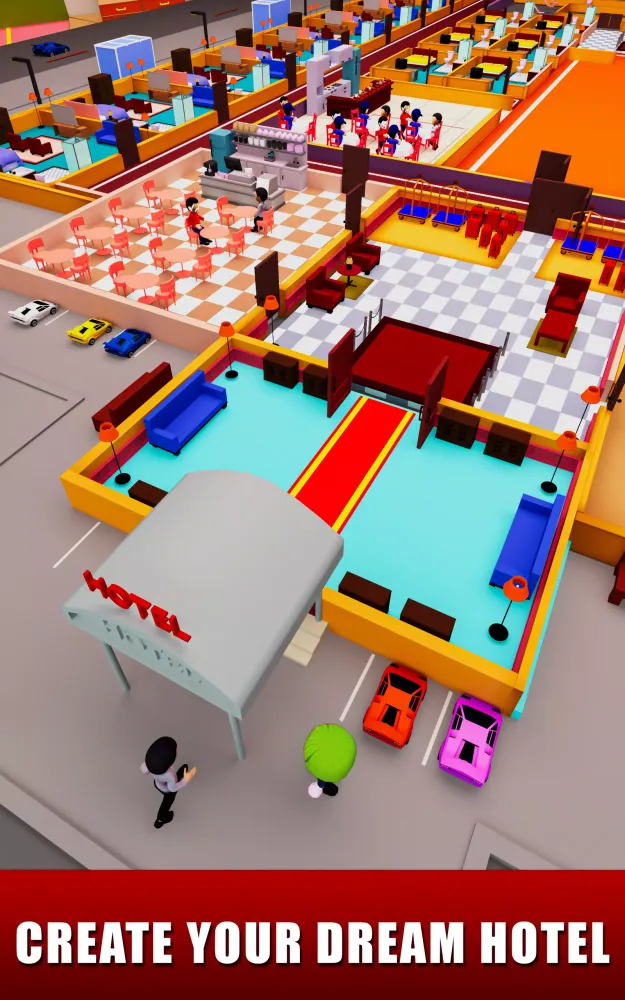 Capturas de tela do Hotel Fever: Money Rush