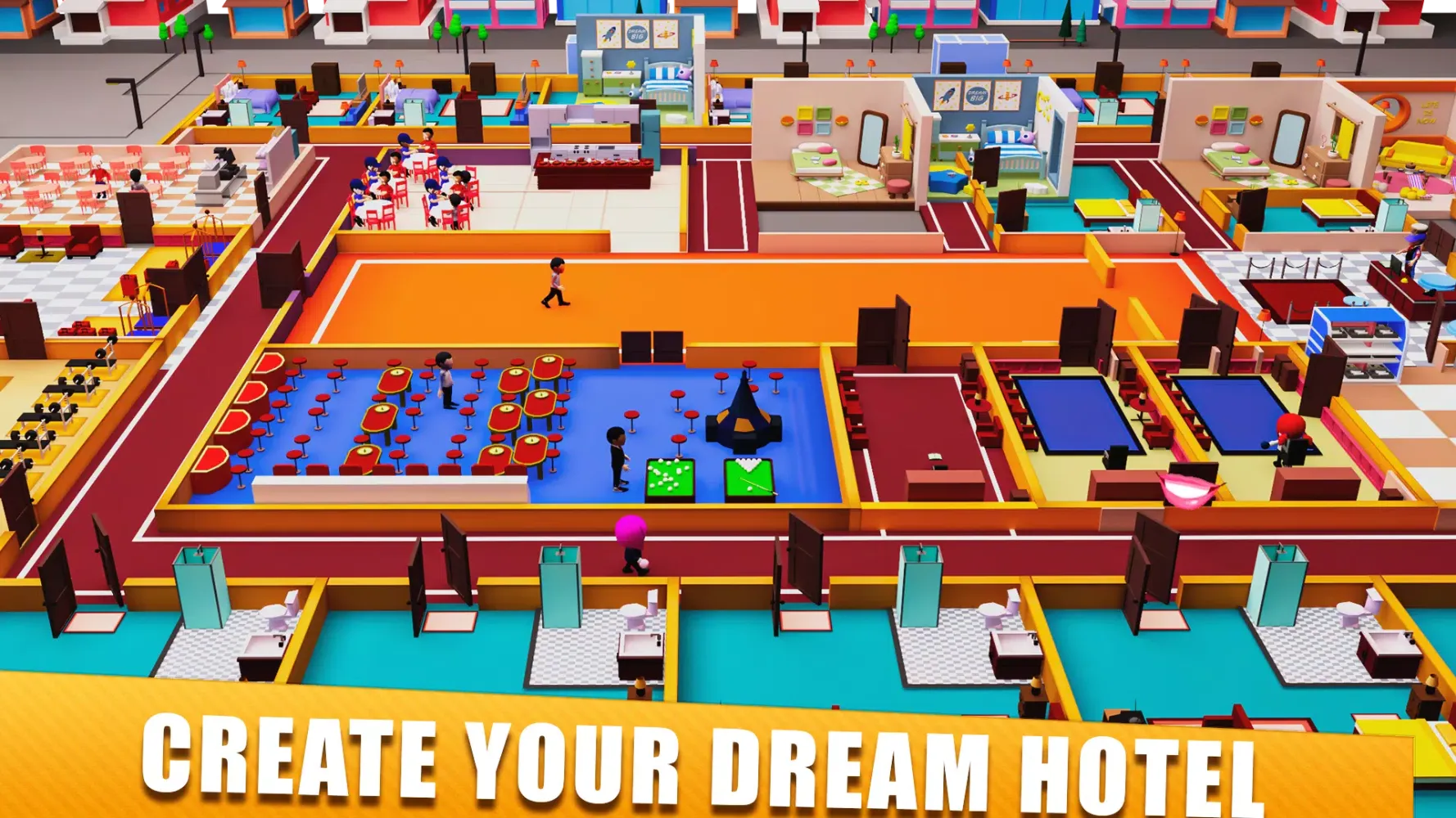 Capturas de tela do Hotel Fever: Money Rush