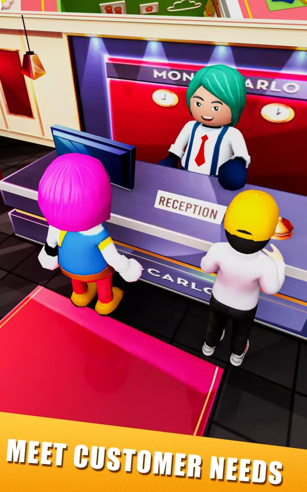 Capturas de tela do Hotel Fever: Money Rush