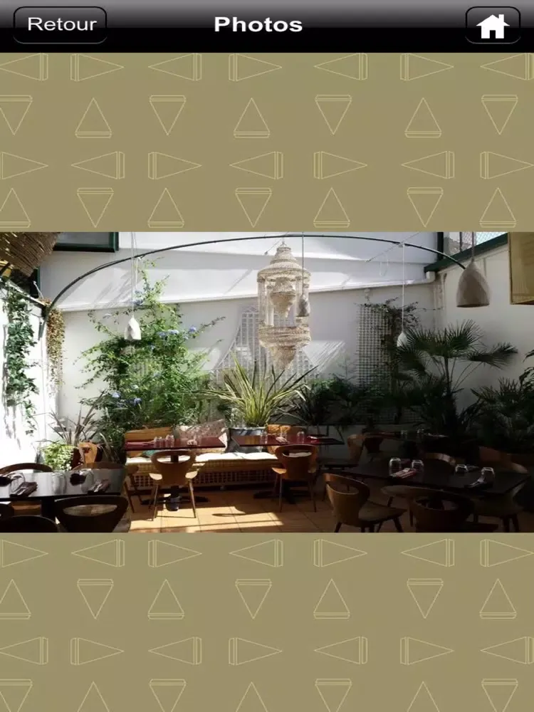 La Baraka Restaurant - Hôtel Denfert iPad 應用截圖