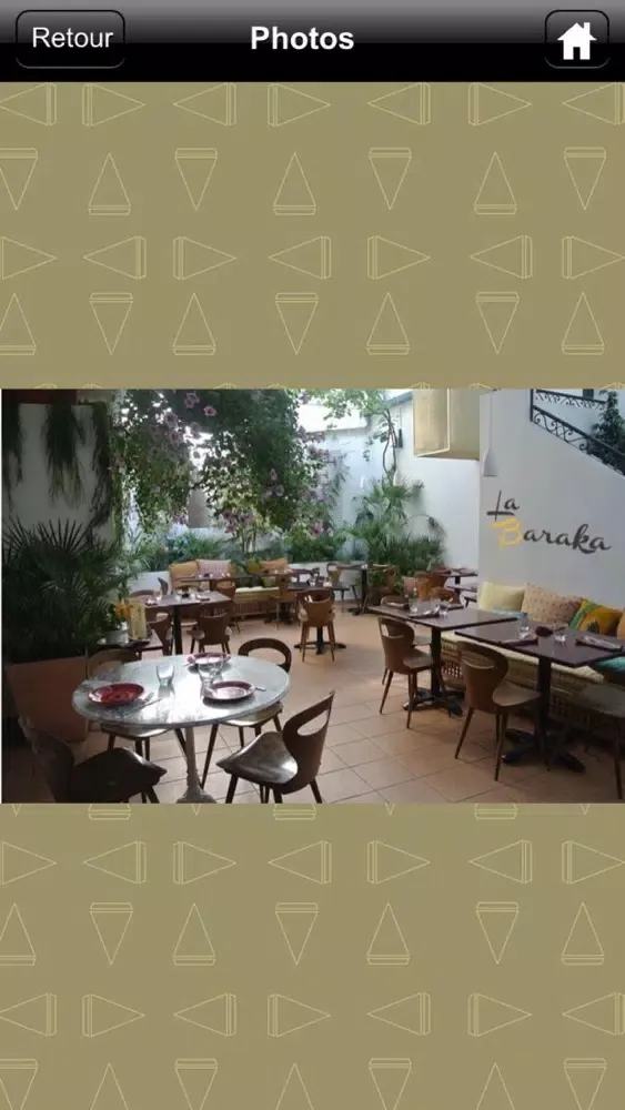 La Baraka Restaurant - Hôtel Denfert應用截圖