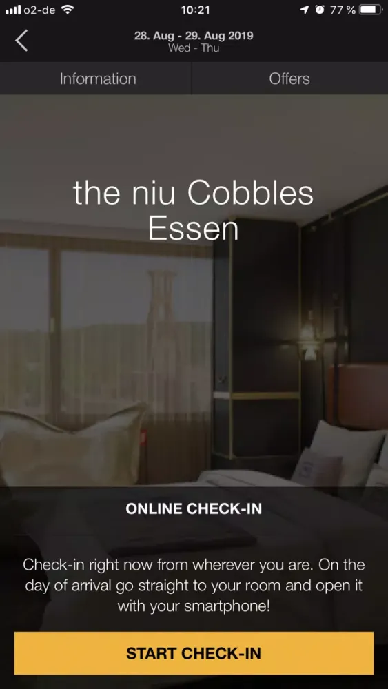 Ảnh chụp màn hình của the niu Hotels