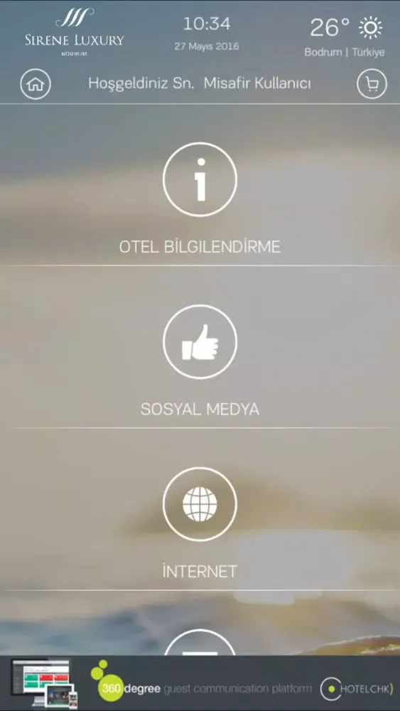 Tangkapan skrin Sirene Luxury Bodrum Hotel for iPhone