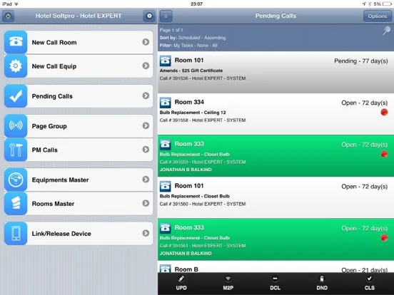 Hotel Expert Mobile iPad  स्क्रीनशॉट
