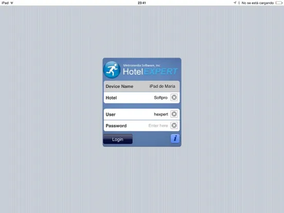 Hotel Expert Mobile iPad  स्क्रीनशॉट