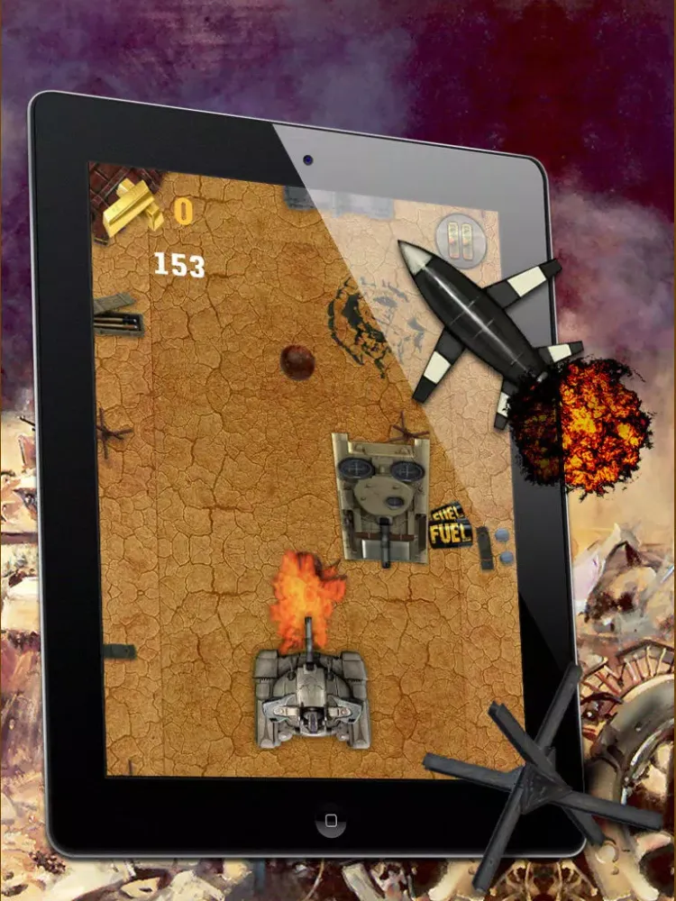 Angry Battle War Tanks - Free Game! iPad  스크린샷