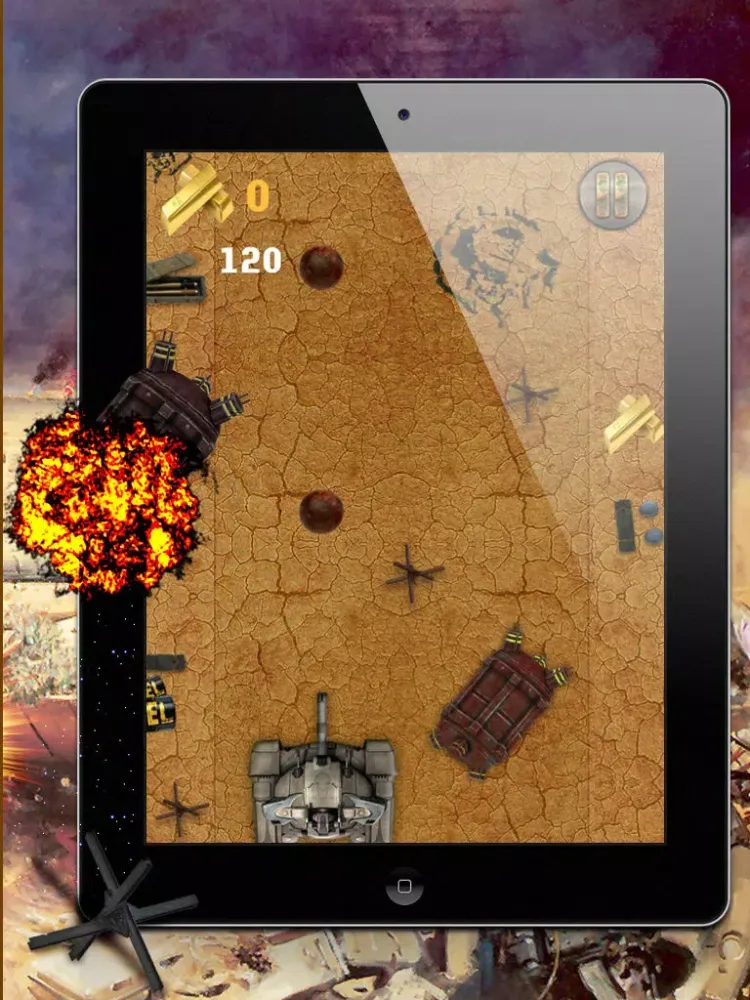 Angry Battle War Tanks - Free Game! iPad  스크린샷