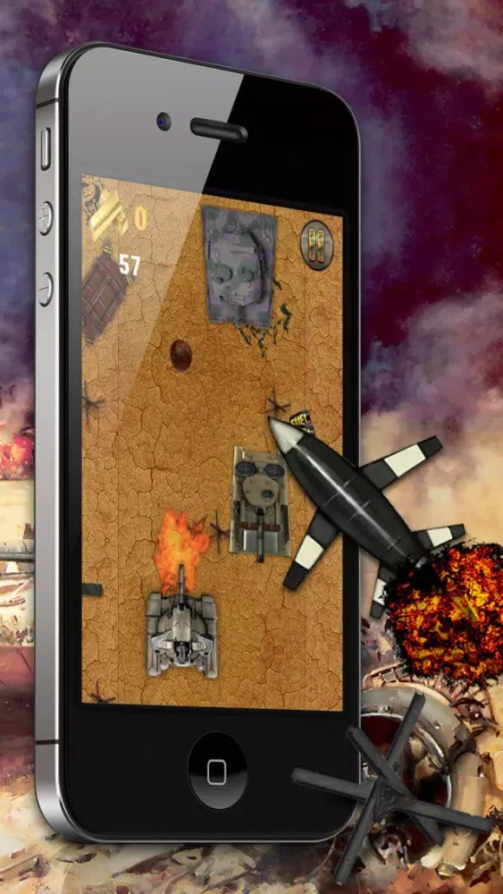 Angry Battle War Tanks - Free Game! 스크린샷