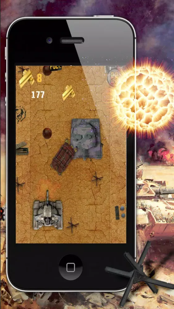 Angry Battle War Tanks - Free Game! 스크린샷