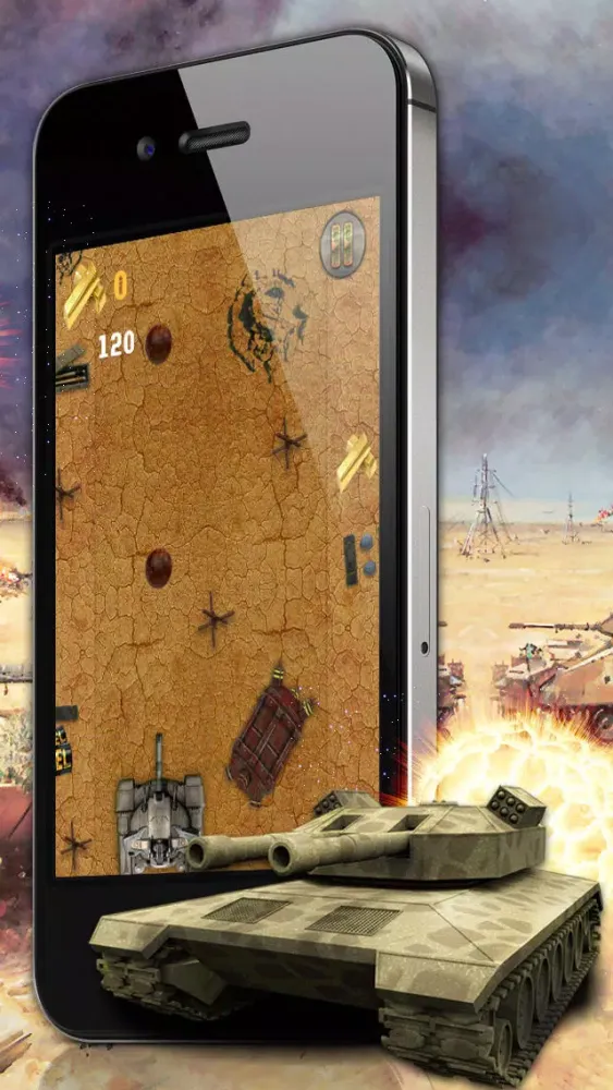 Angry Battle War Tanks - Free Game! 스크린샷