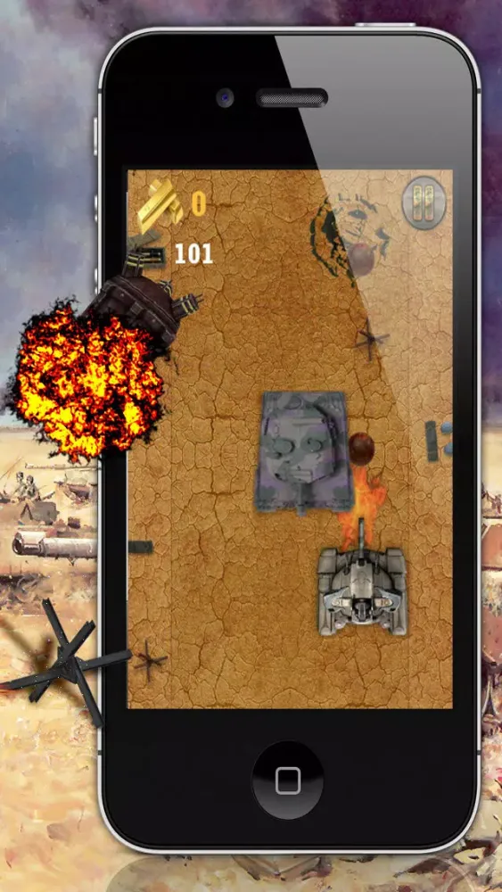 Angry Battle War Tanks - Free Game! 스크린샷