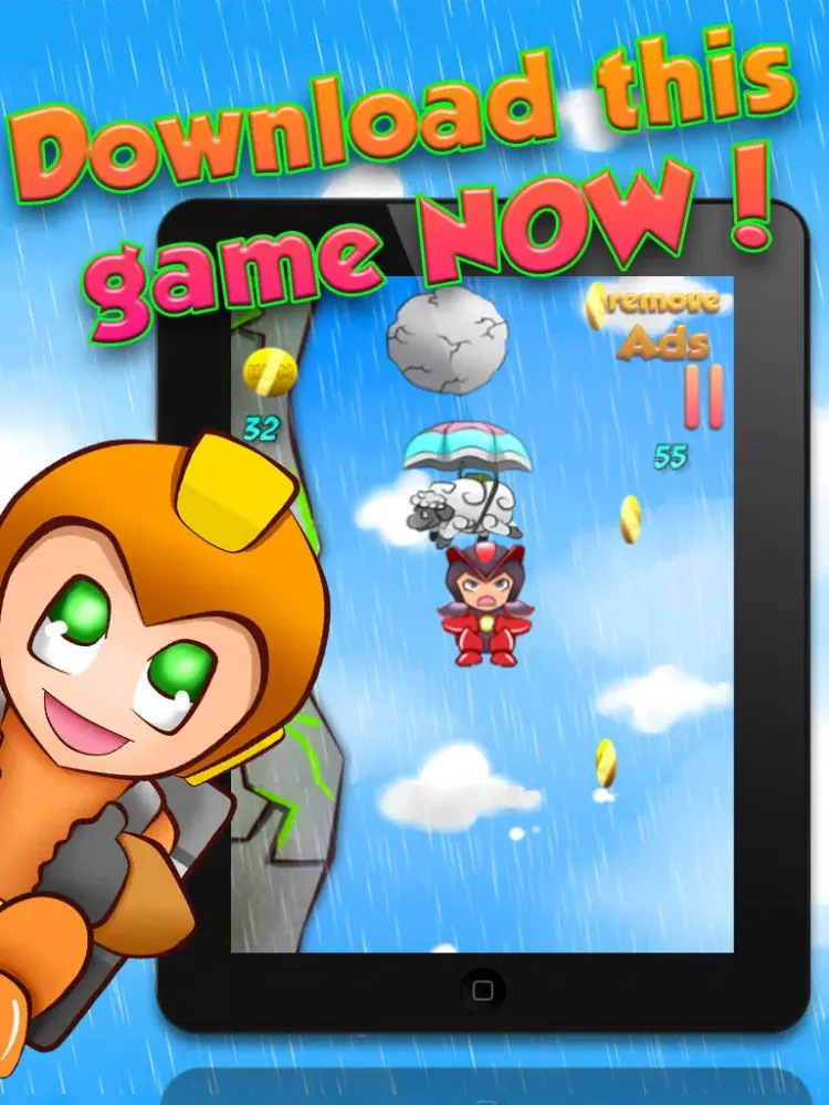 تصاویر A Boulder Sprinkle Adventure – Boom of the Giant Sheep Tsunami Splash - FREE Kids Game ! iPad 