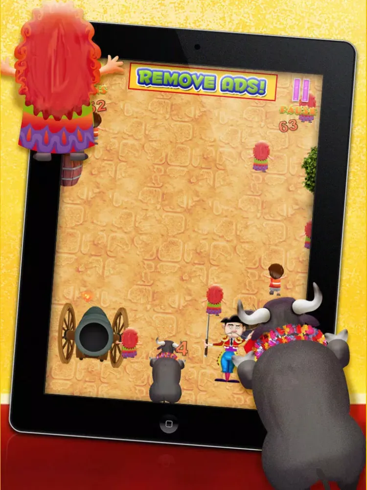 Tangkapan layar Bulls Running with Revenge LITE - FREE Game! iPad 