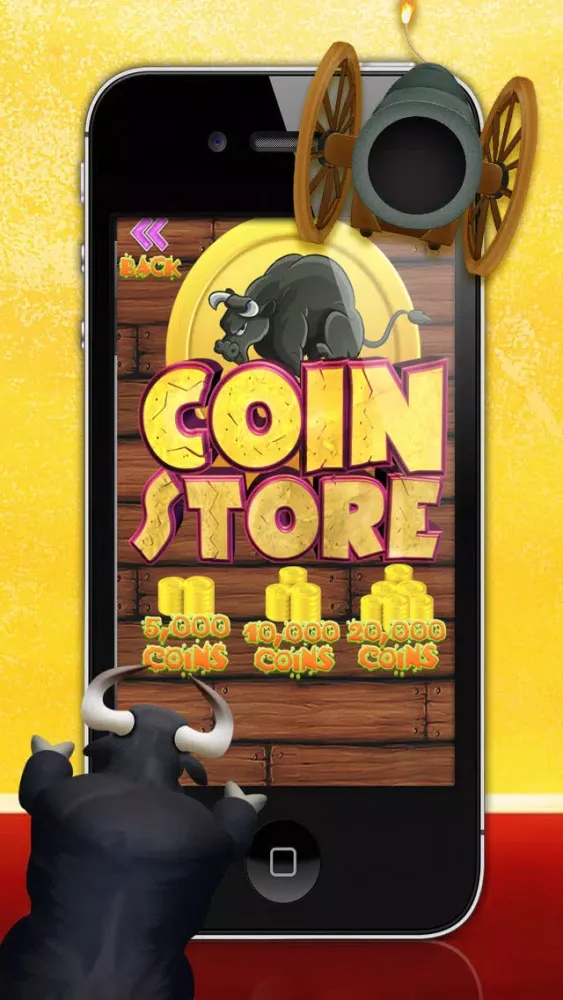 Tangkapan layar Bulls Running with Revenge LITE - FREE Game!