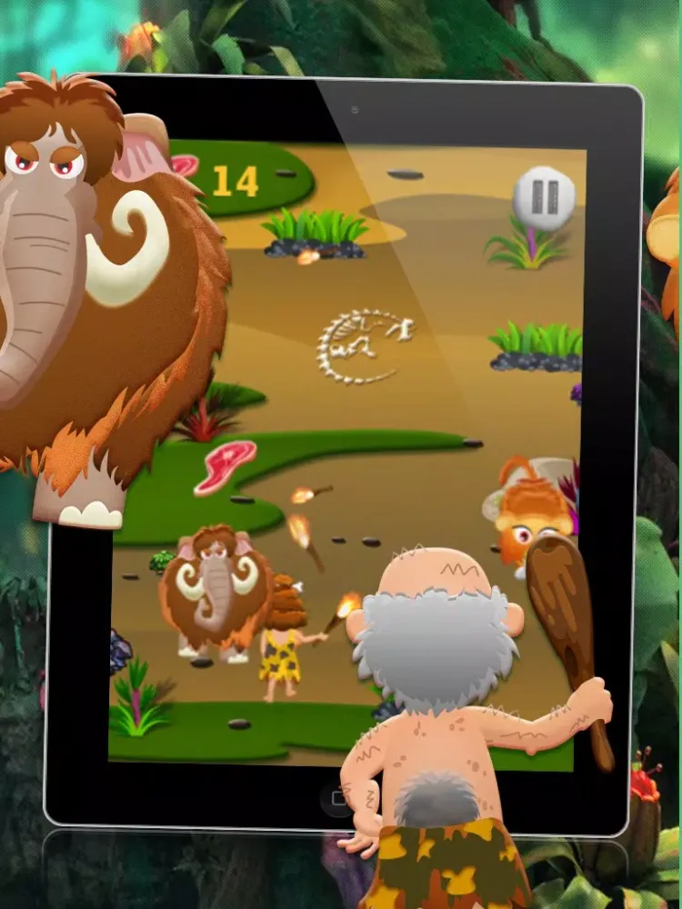 Crazy Caveman Escape - Free Game iPad  Ekran Görüntüleri