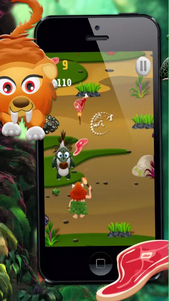 Crazy Caveman Escape - Free Game Ekran Görüntüleri