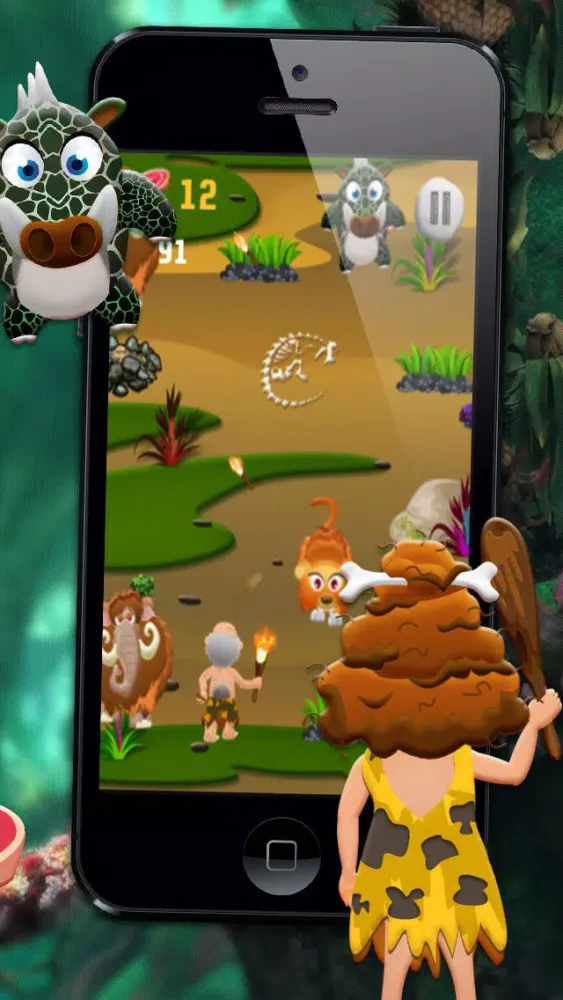 Crazy Caveman Escape - Free Game Ekran Görüntüleri