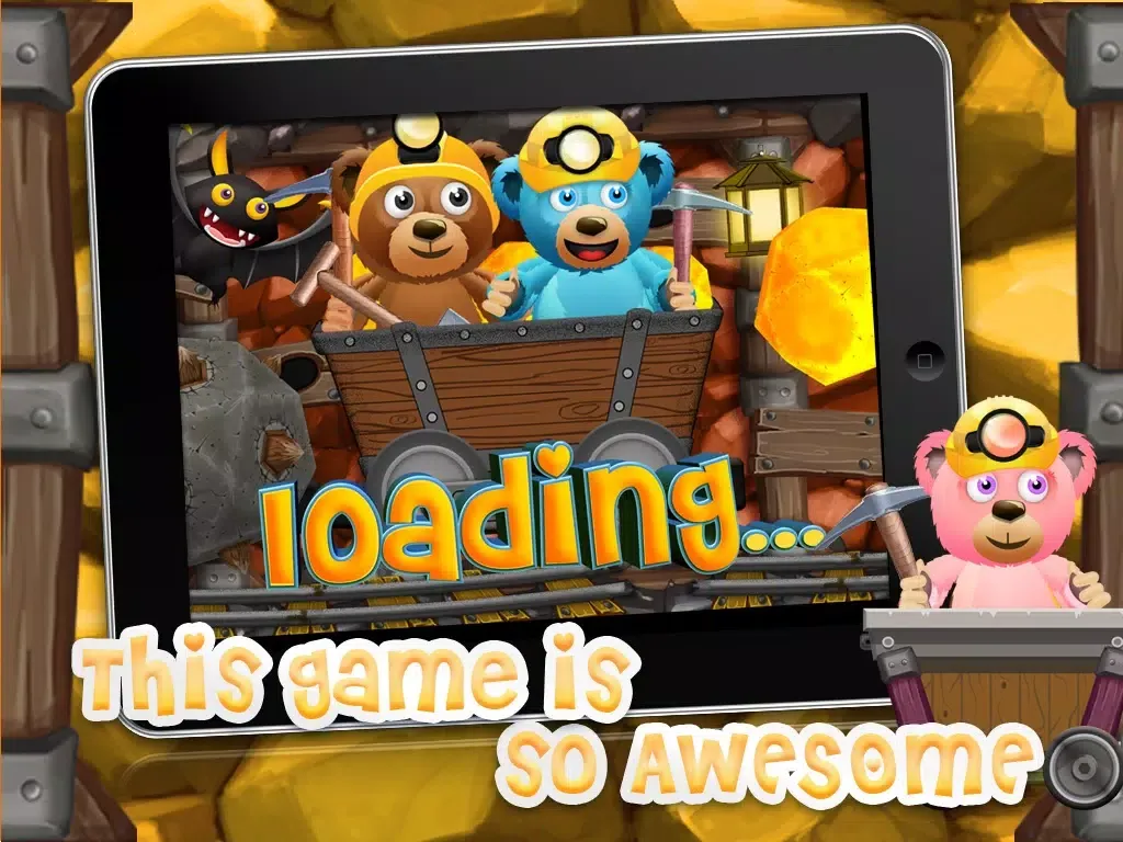 A Despicable Bears Gold Rush HD- Free Rail Miner Shooter Game iPad  স্ক্রিনশট