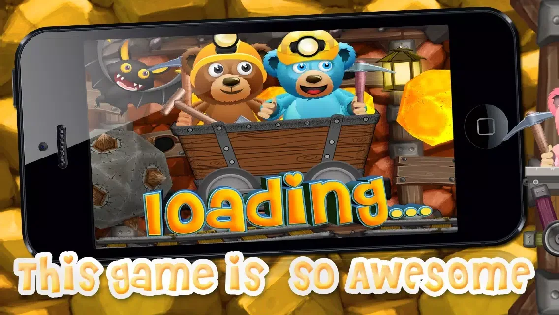 A Despicable Bears Gold Rush HD- Free Rail Miner Shooter Game স্ক্রিনশট