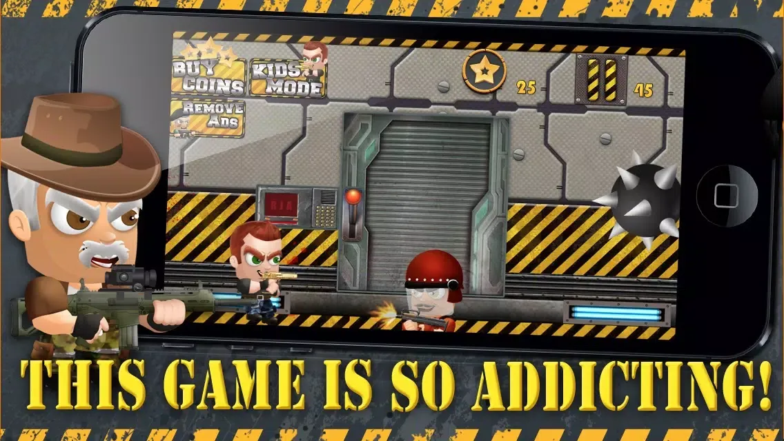 Iron Fist Harry & the Trigger Man Army Soldiers use Killer Force LITE - FREE Shooter Game Screenshots