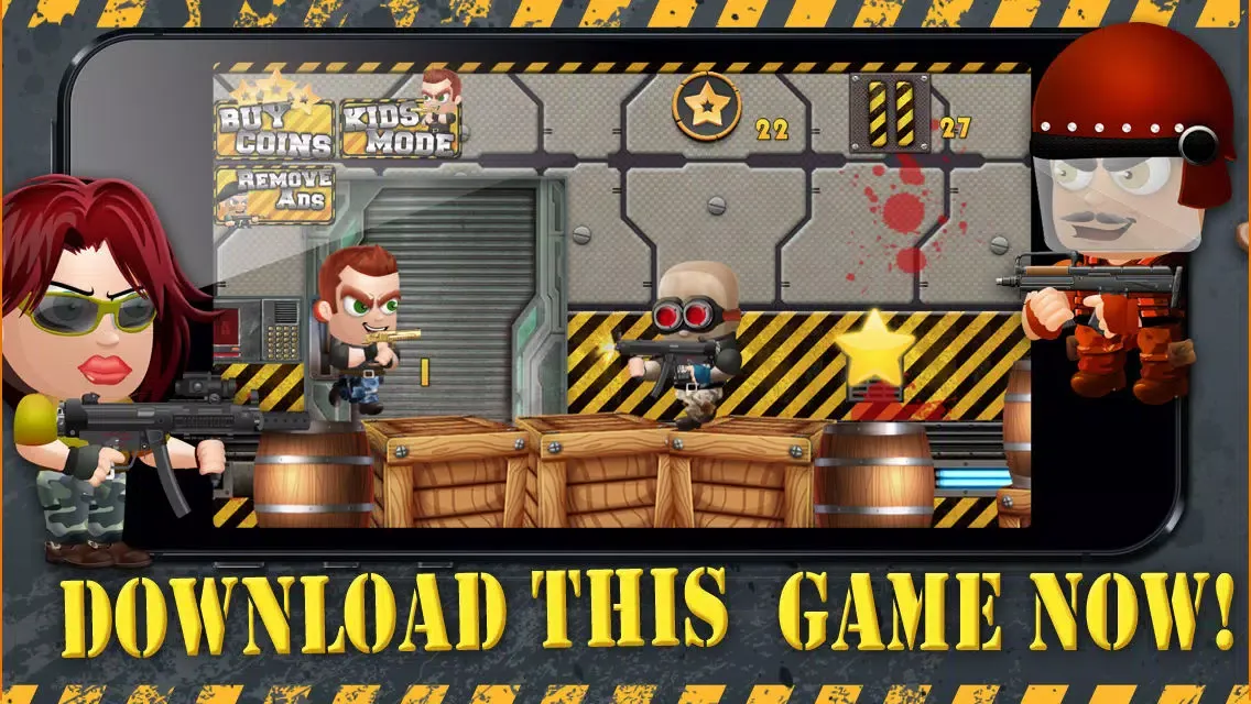 Iron Fist Harry & the Trigger Man Army Soldiers use Killer Force LITE - FREE Shooter Game Screenshots