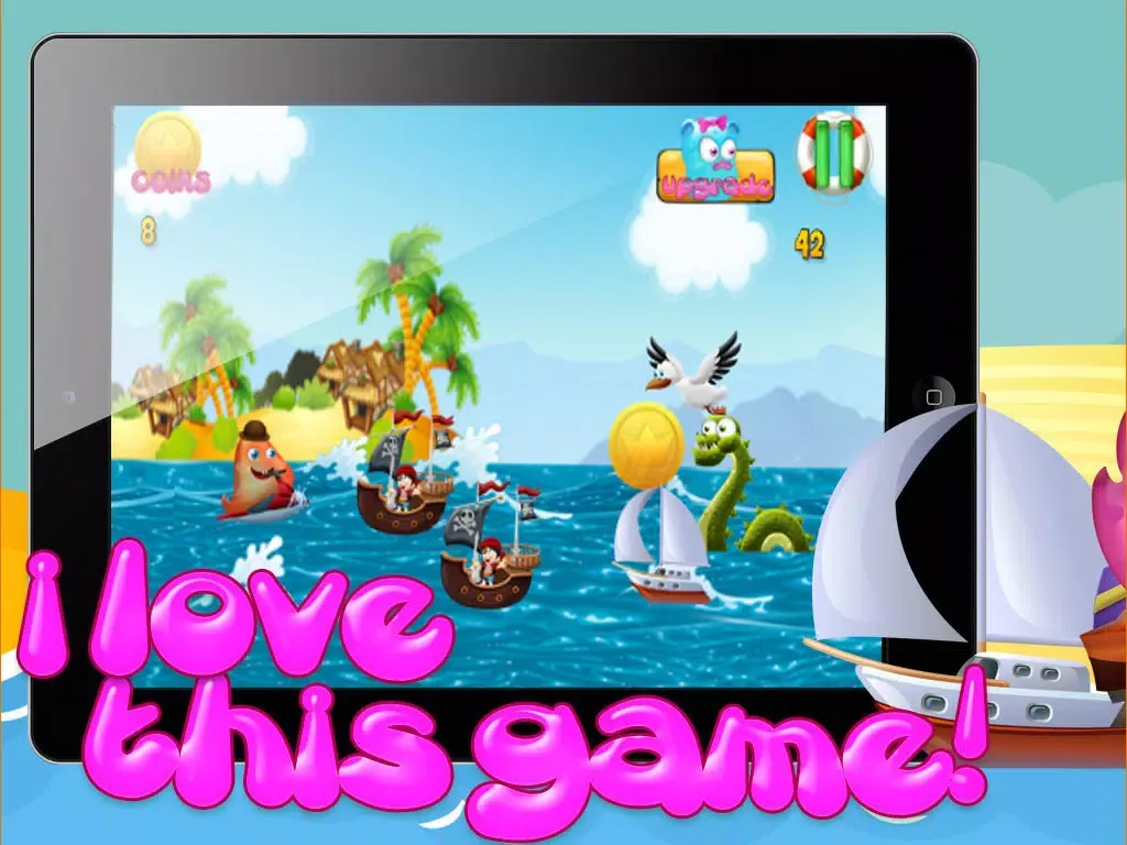 The Curse of the Impossible Jelly Fish Island Beach Voyage and the Gold Coin Splash Battle Adventure PRO - FREE Game! iPad  स्क्रीनशॉट