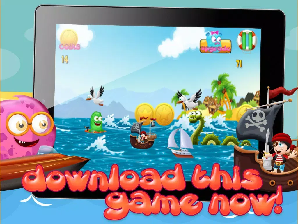 The Curse of the Impossible Jelly Fish Island Beach Voyage and the Gold Coin Splash Battle Adventure PRO - FREE Game! iPad  स्क्रीनशॉट