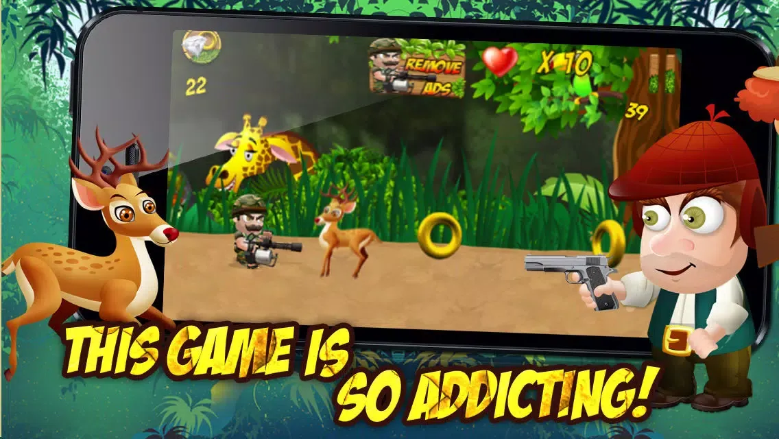 Jungle Hunter Battle of Legends Elite Heat Challenge LITE - Multiplayer Reloaded Pro Edition!应用截图