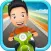 Kelvin's Saigon Cupcake Adventure - Free Scooter Racing Game